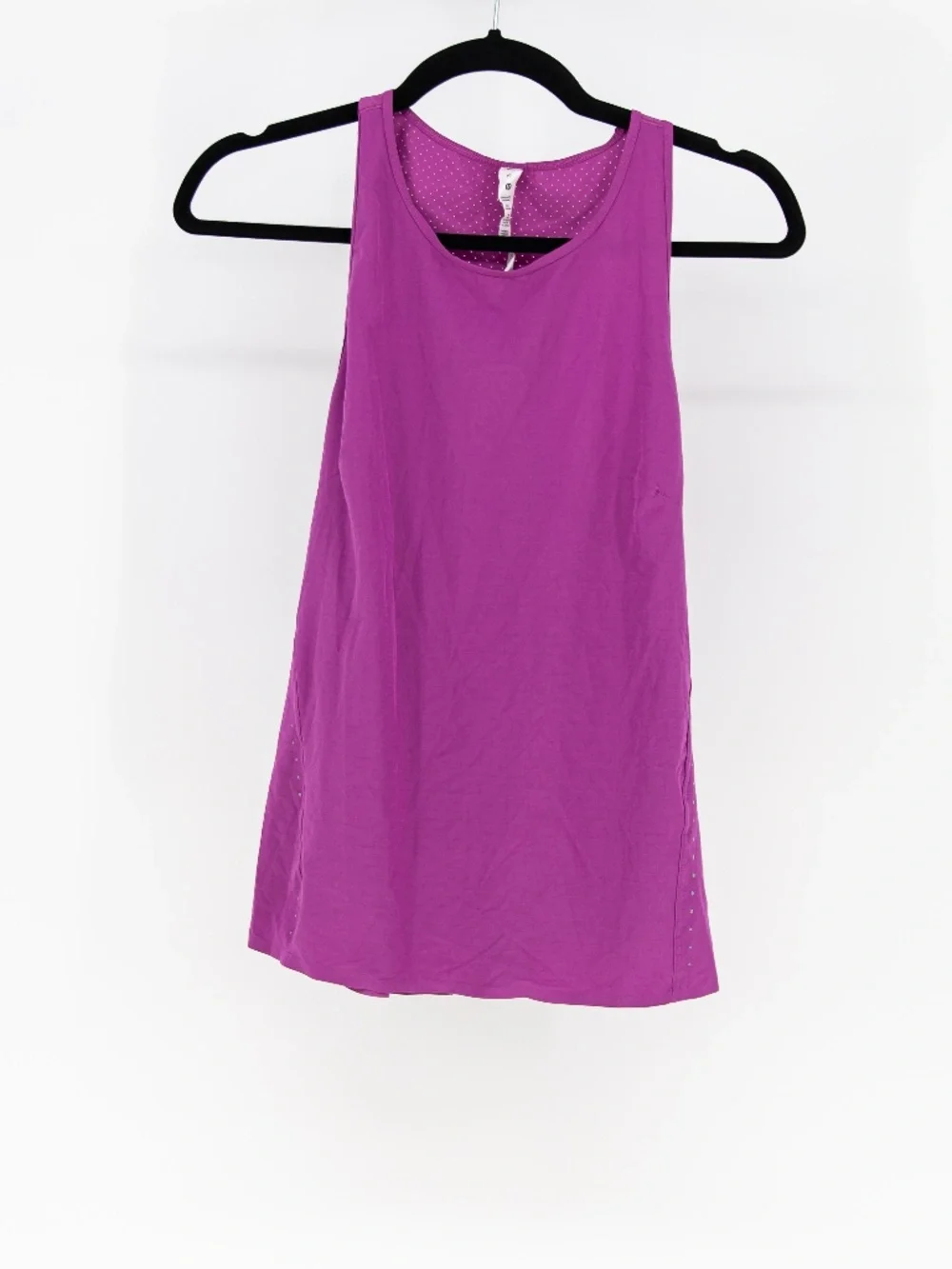 Lululemon Women's Lightweight Stretch Racerback Running Tank Top Vivid Plum 10